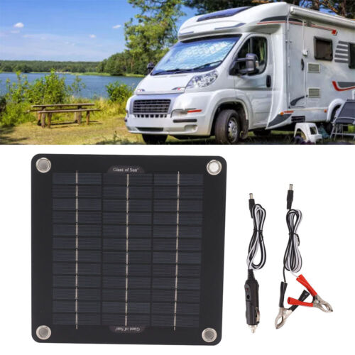 10W 12V Solar Panel Kit Waterproof Solar Trickle Charger Solar For Car RV Boat - Picture 8 of 9