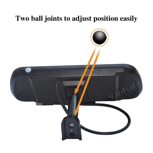 Rear View Screen Display & Reverse Backup Camera for Toyota Hilux (2015-2019) - Picture 9 of 9