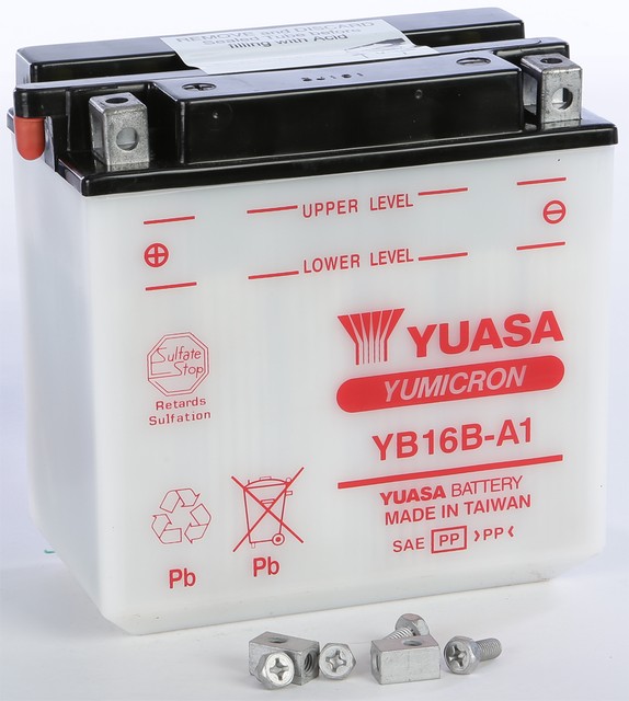 Yuasa YB16B-A1 Suzuki VS800 GL S Intruder Boulevard S50 92-12 YuMicron Battery