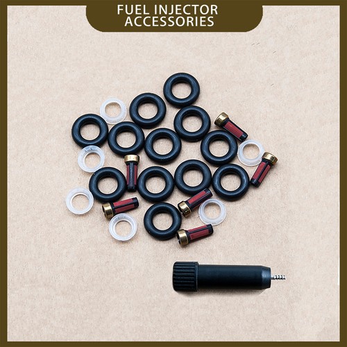 6 Set Fuel Injector Repair Seal Kit For 2005 2006 CADILLAC CTS Bosch 0280156248 - Bild 1 von 7