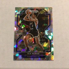 2022 Panini Prizm WNBA Cracked Ice version #88 Kia Nurse - Phoenix Mercury