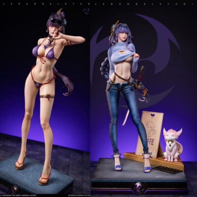 TS Studio Genshin Impact Raiden Shogun Model in stock EX FA Studio Recast 1/4