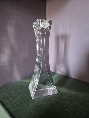 Kerzenständer Rogaska Nova Bleikristall, 19 cm hoch - Verkauf wie gesehen