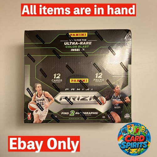 2024 PANINI PRIZM WNBA BASKETBALL FACTORY SEALED HOBBY BOX in Hand