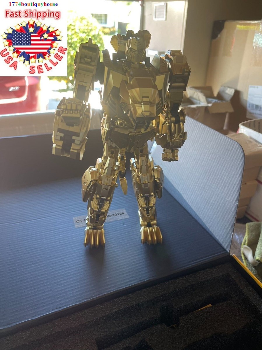 NEW DECEPTICONS Cang-Toys CT-Chiyou-01SP Ferocious Golden NEW DECEPTICONS Cang-Toys CT-Chiyou-01SP Ferocious Golden