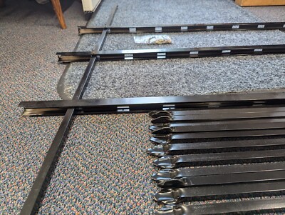 1 panel 6' x 6' - 15 pickets aluminum 3-Rail Spear Top - Fence Works ...