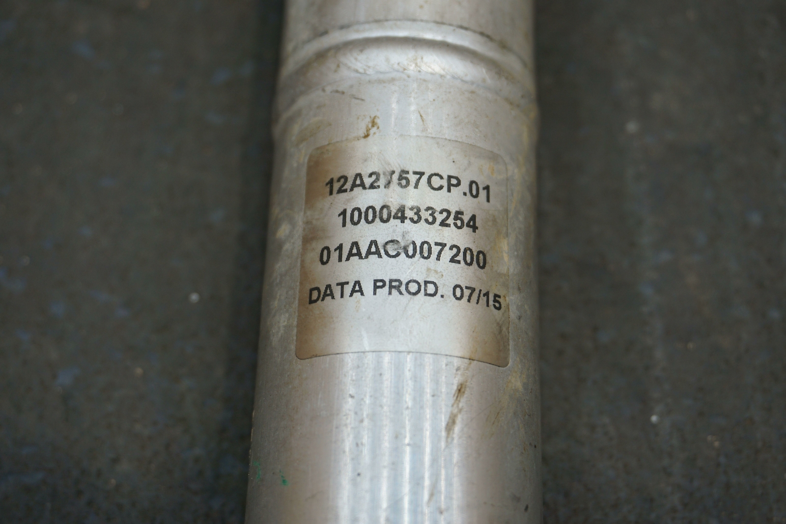 Air Conditioning AC Drier Line Hose Pipe 12A2757CP McLaren 540C 570S 650S 2016