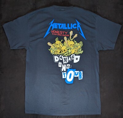 Metallica Damage Inc. T-shirt Size L | eBay
