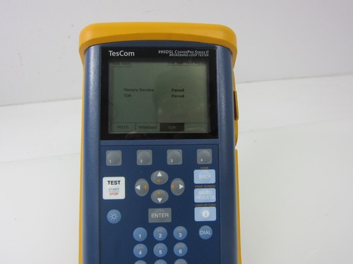 Probador de bucle TESCOM FLUKE NETWORKS 990DSL CopperPro con TDR, con accesorios - Imagen 17 de 19