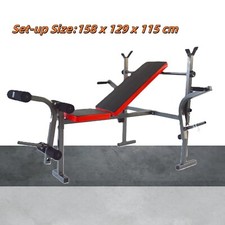 Home Gym Weight Exercise Bench Portable Foldable Bench Press Fitness Equipment