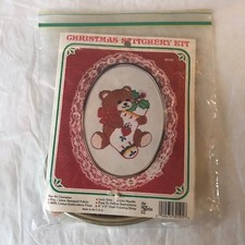 New Berlin Co. Stitchery Kit Bear Stuffed Stocking