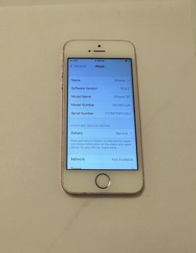 Apple iPhone SE - 64 GB - Oro Rosa (Desbloqueado) A1662 - Imagen 5 de 19