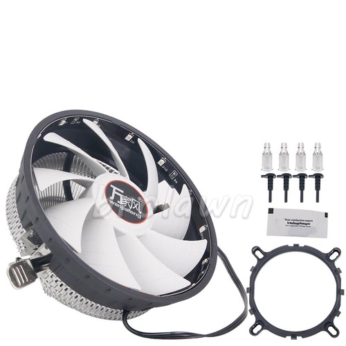 CPU Cooler Fan Heatsink RGB LED For Intel LGA1156/1155/1151/1150 /775 AMD AM3+ - Picture 4 of 14