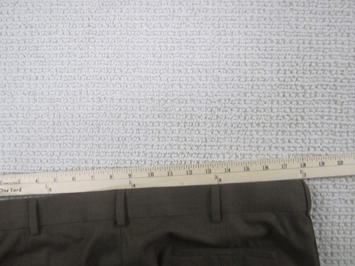 Roundtree Yorke Pants Mens 36 Brown Dress Casual Straight Leg Travel Smart 36x29 - Picture 8 of 9