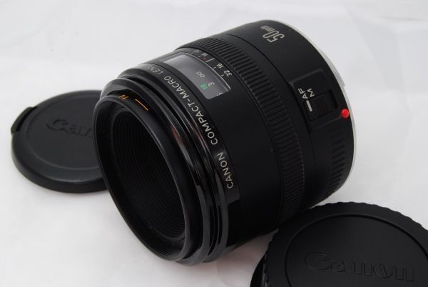 Canon EF50mm F2.5 Compact Macro Full Size Compatible Single