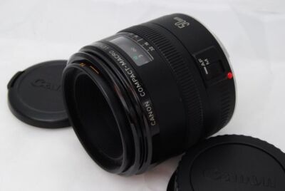 レンズ(単焦点) Canon EF50mm F2.5 compact macro Amazon.com : Canon EF 50mm f/2.5 Compact Macro Lens for SLR