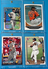 2013 BOWMAN CHROME - EDUARDO RODRIGUEZ (RC) #BCP207 + REFRACTOR (RC) GEM MINT! +
