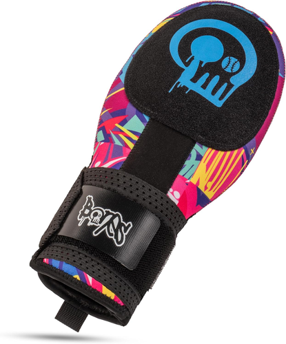Sliding Mitt, Baseball Skull Logo, Hand Protection, Youth and Adult Sizes, Baseb