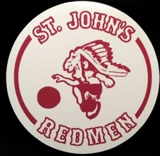 St. John's Redmen Vintage Indian Logo Mens Polo XS-6X, LT-4XLT New