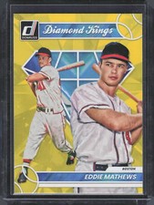 2023 Donruss Yellow #13 Eddie Mathews DK