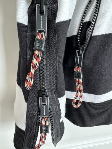 Burberry logo striped hoodie Size Small UNISEX - Picture 5 of 12