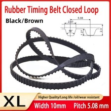 XL Rubber Pulley Timing Belt Close Loop Synchronous Drive Belt 10mm Width