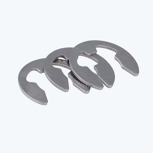 A2/A4 Stainless Steel E-Clips External Retaining Washers C-Clip 1.2–24mm DIN6799 - Picture 5 of 73