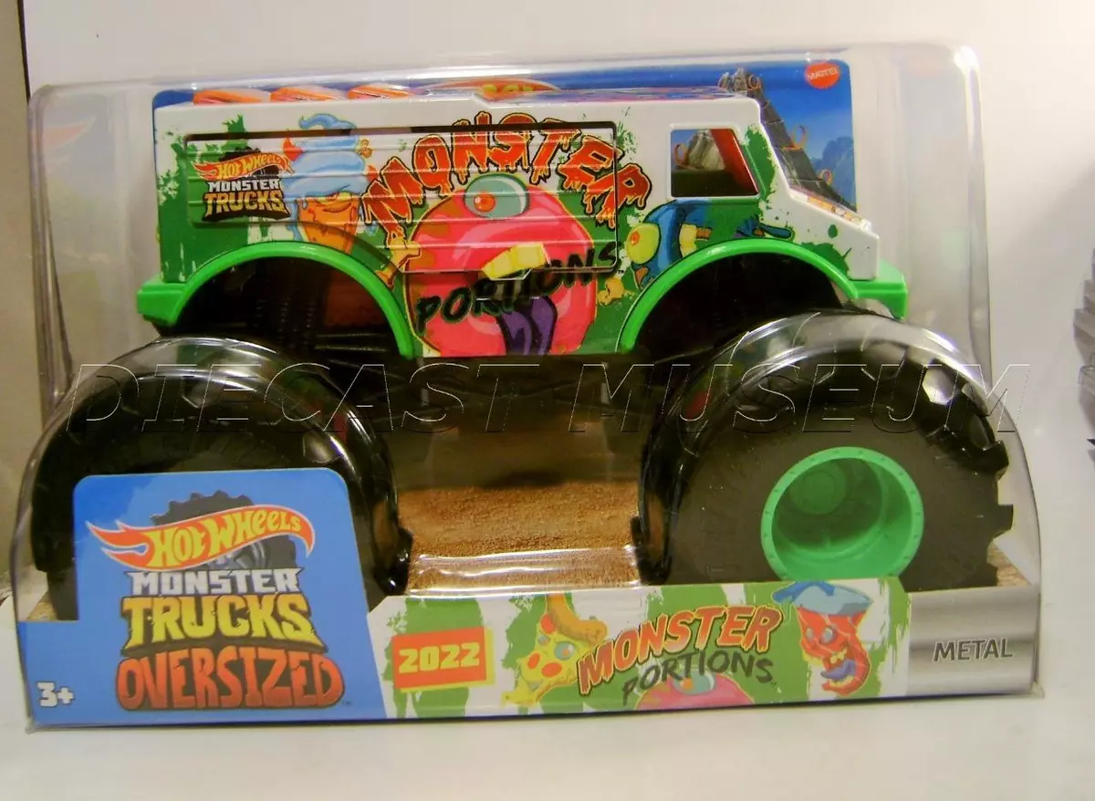 Hot wheels monster trucks 1:24 monster portions