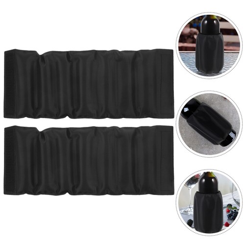 2 Pcs Wine Bottle Ice Bag Neoprene Sleeve Cooler Insulation Cover - Bild 10 von 12