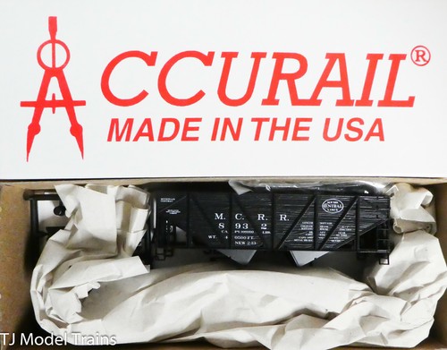 Tolva doble lateral de madera Accurail HO #2723 (Rd #8932) Michigan Central (NYC) 55 toneladas | Zustand: New