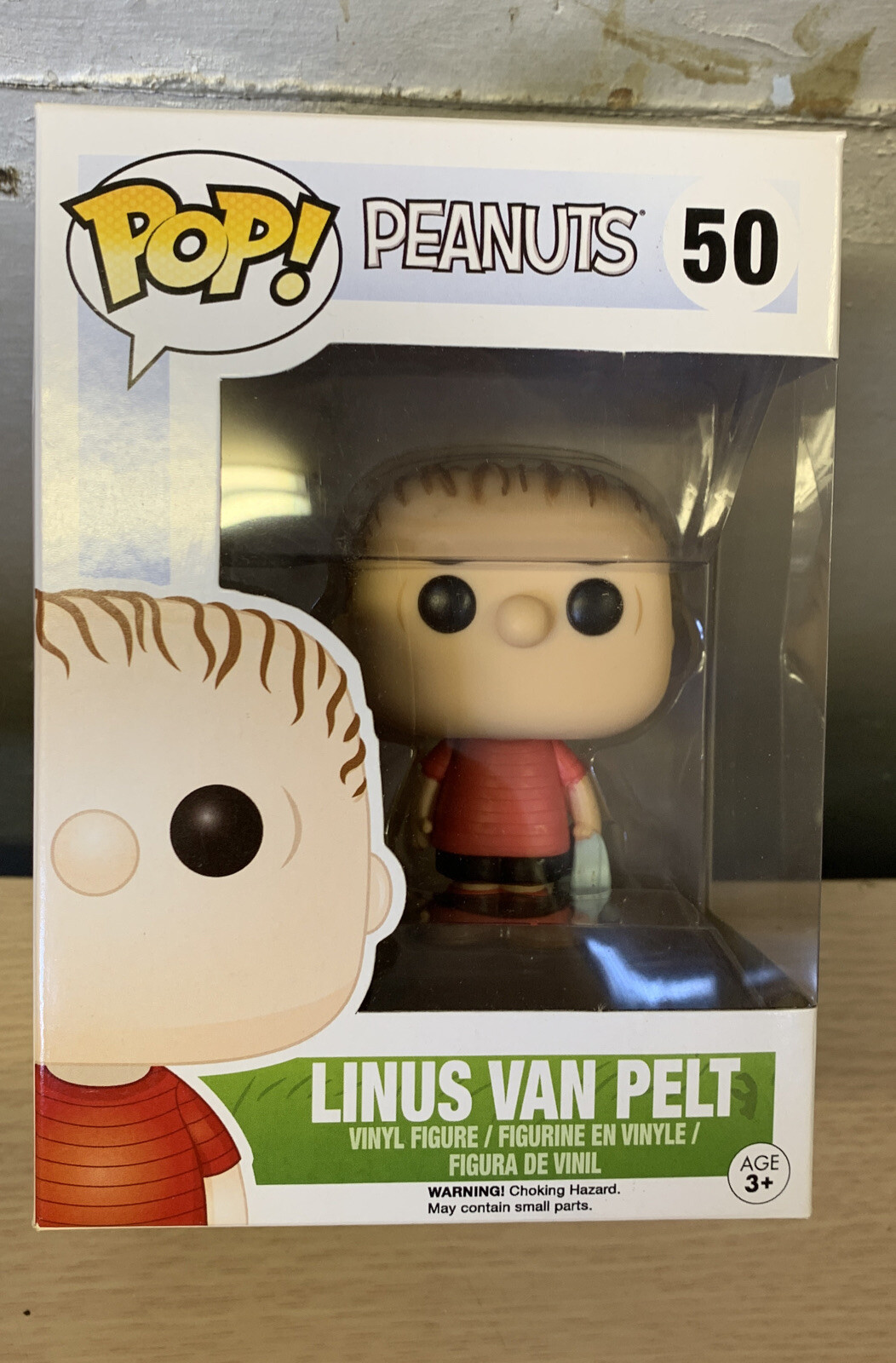 Funko Pop! - Cacahuetes: Linus Van Pelt #50 - Nuevo