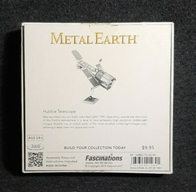 Hubble Telescope: Metal Earth 3D Miniature Laser Cut Model Kit