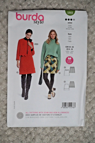 BURDA 5850-5899 - Mens & Womens Sewing Patterns - PICK-A-STYLE - New & Uncut - Picture 20 of 47