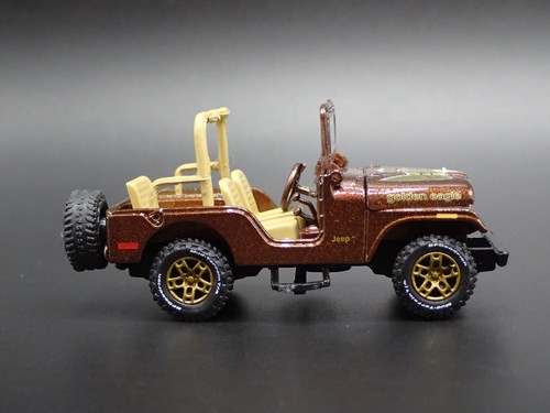 1944-1986 JEEP CJ5 ÁGUILA DORADA ESCALA 1/64 DIORAMA COLECCIONABLE MODELO DE COCHE DIECAST - Imagen 3 de 7