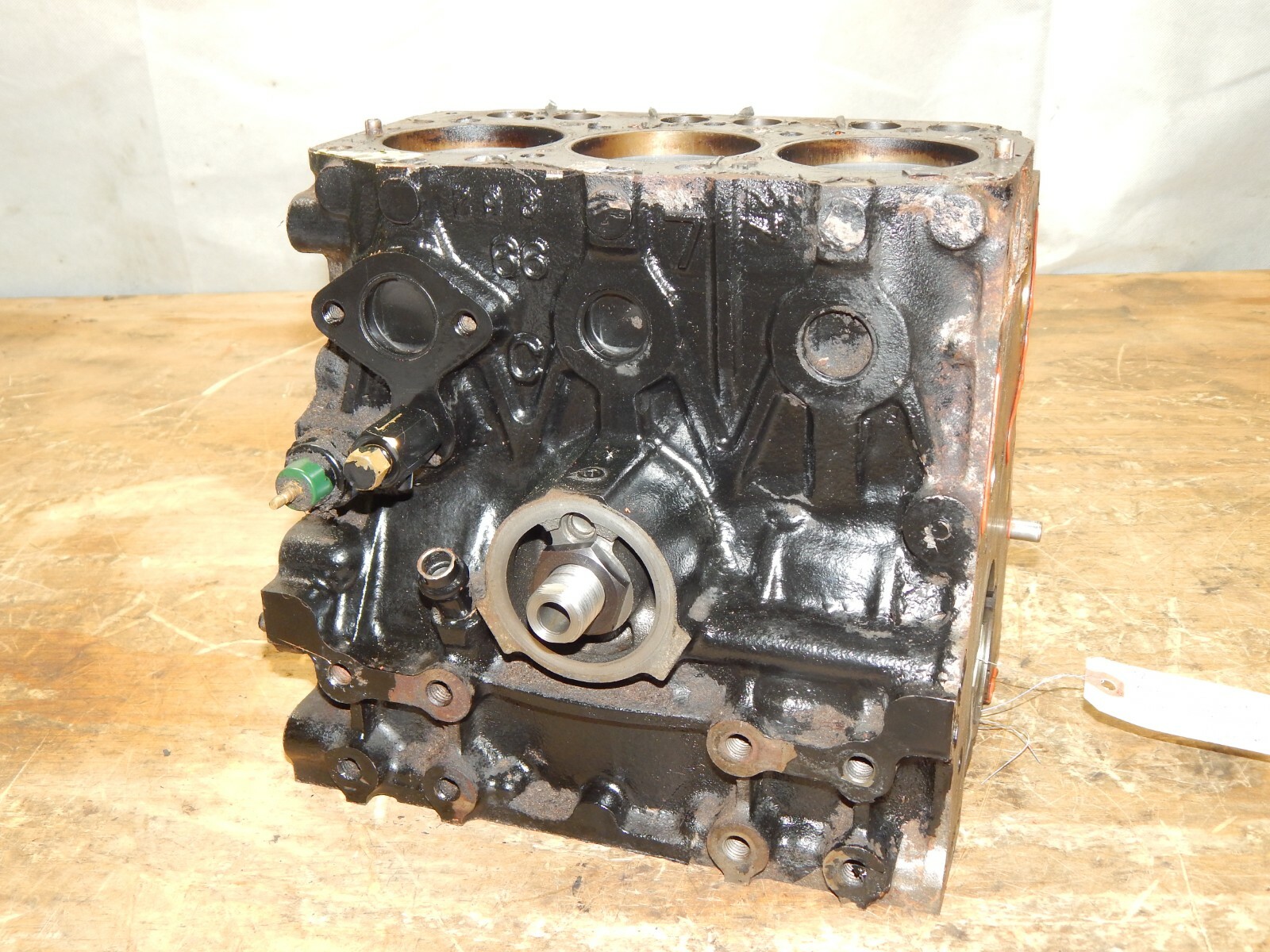 John Deere 322 Yanmar 3TG66UJ Engine Block AM876029 66mm Bore eBay