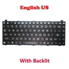 Backlit US Keyboard For Getac S400 G2 G3 S400G2 S400G3 English US Black Frame