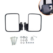 1 Pair of Golf Cart Mirrors Folding Side View Mirror For Golf Carts For Club Car