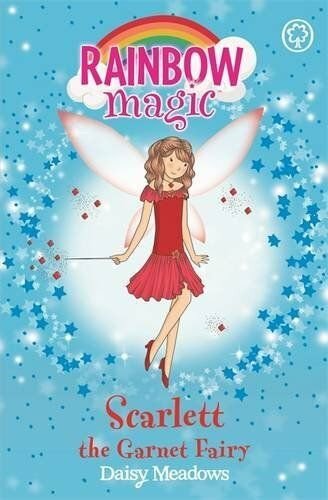 RAINBOW MAGIC "SCARLET" The Garnet Fairy - Jewel Fai by DAISY MEADOWS 140834873X - Bild 1 von 2