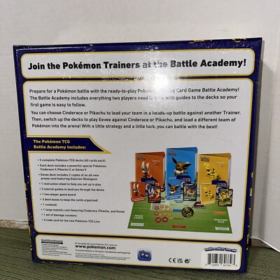 Pokemon Trading Card Game: Pokemon Battle Academy Board Game SEALED NEW  820650807893| eBay