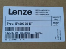 EVS9325ET NEW LENZE EVS9325-ET SERVO DRIVE INVERTER
