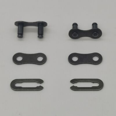 Kettenschloss 2 Stück Singlespeed Kette 1/2x1/8'' Verschluss Missing Quick-Link