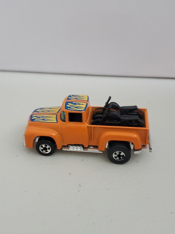 Hot Wheels Extras, ‘56 Hi-tail Hauler, No. 4341, Detachable White Camper, 1982 Issue, Chrome - Foto 5