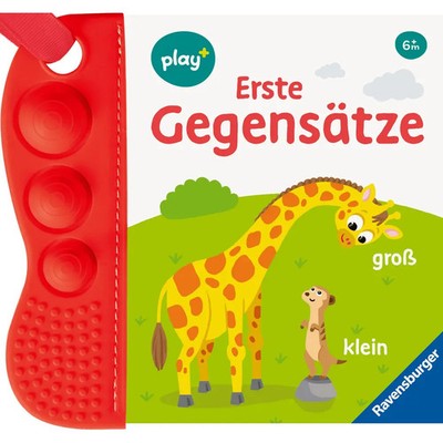 Ravensburger Play+ flip&pop: Erste Gegensätze (Mein allererstes Beißbuch), Baby-