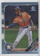 2019 Bowman Draft Chrome Sky Blue Refractor Freudis Nova #BDC-45 4l3
