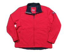 Oobe Chick Fil A Employee Jacket Coat Womens XL X-Large Red Work Team Style Zip