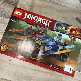 LEGO - Ninjago Desert Lightning 70622 Instruction Manuals Only 1 & 2 Read Pls