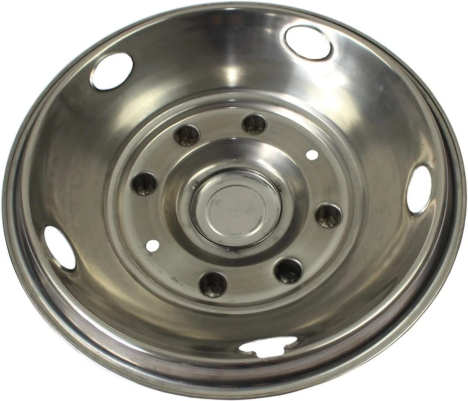 Juego tapacubos simuladores de doble rueda Ford F450 F550 1999-2002 19,5" 8 pernos Foto 2 de 4