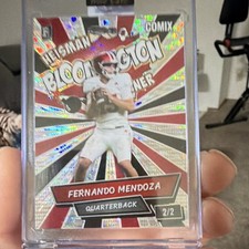 Wild Card 2025 Comix Fernando Mendoza Heisman Bloomington Winner ACBL-FM03 /2
