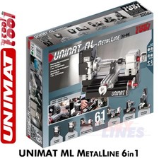 Unimat ML MetalLine 6 in 1 Power Tool Lathe Milling Modular Benchtop Tool 83001