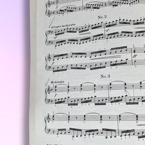 VTG John Thompson Fourth & Fifth Grade Etudes Sheet Music Study Workbook *USED* - Picture 8 of 17